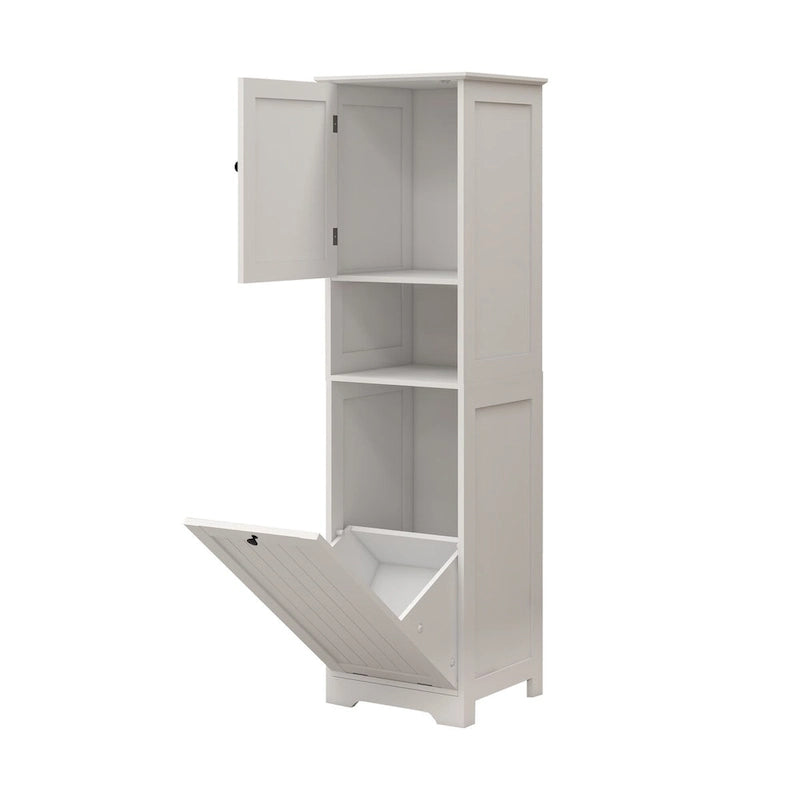 Tilt-Out Laundry Sorter Cabinet