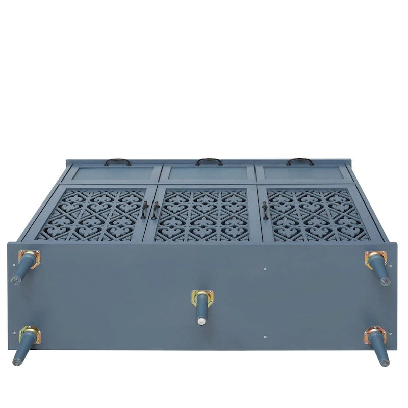 Three-Door Three-Drawer Cabinet