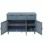 Three-Door Three-Drawer Cabinet