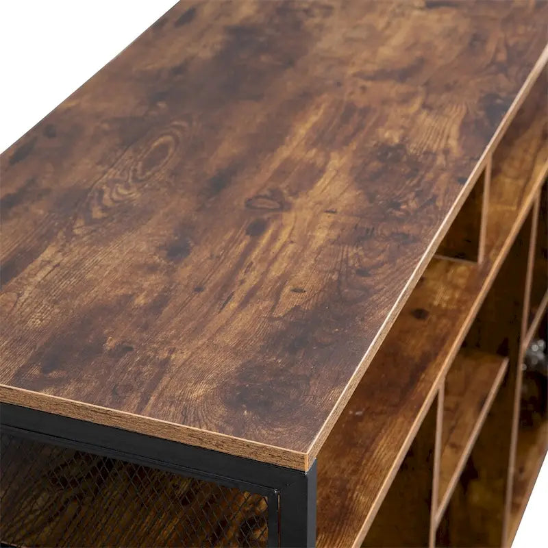 Sideboard with Open Shelves and Anti Tipping Kit - N/A