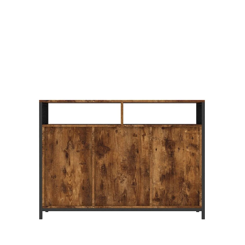 Sideboard with Open Shelves and Anti Tipping Kit - N/A