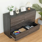 Drawer dresser cabinet,bar cabinet,Buffet server console,table storge cabinets,Flat out the corners of the drawers,six drawers