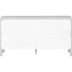 60 Large Storage Space Artificial Rattan Doors Buffet/Sideboard