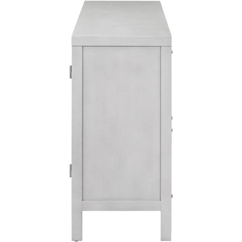 60 Large Storage Space Artificial Rattan Doors Buffet/Sideboard