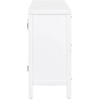 60 Large Storage Space Artificial Rattan Doors Buffet/Sideboard