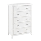 5 Storage Drawers Dresser Cabinet