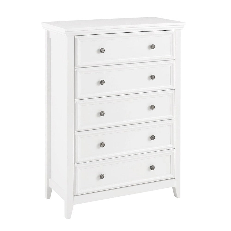 5 Storage Drawers Dresser Cabinet
