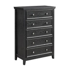 5 Storage Drawers Dresser Cabinet