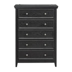 5 Storage Drawers Dresser Cabinet