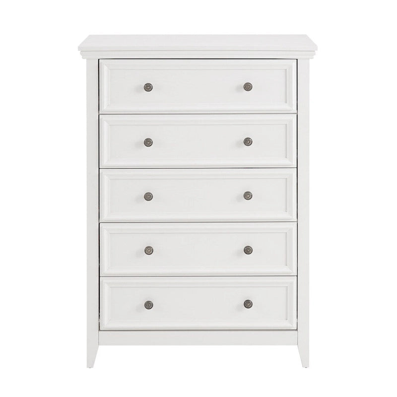 5 Storage Drawers Dresser Cabinet