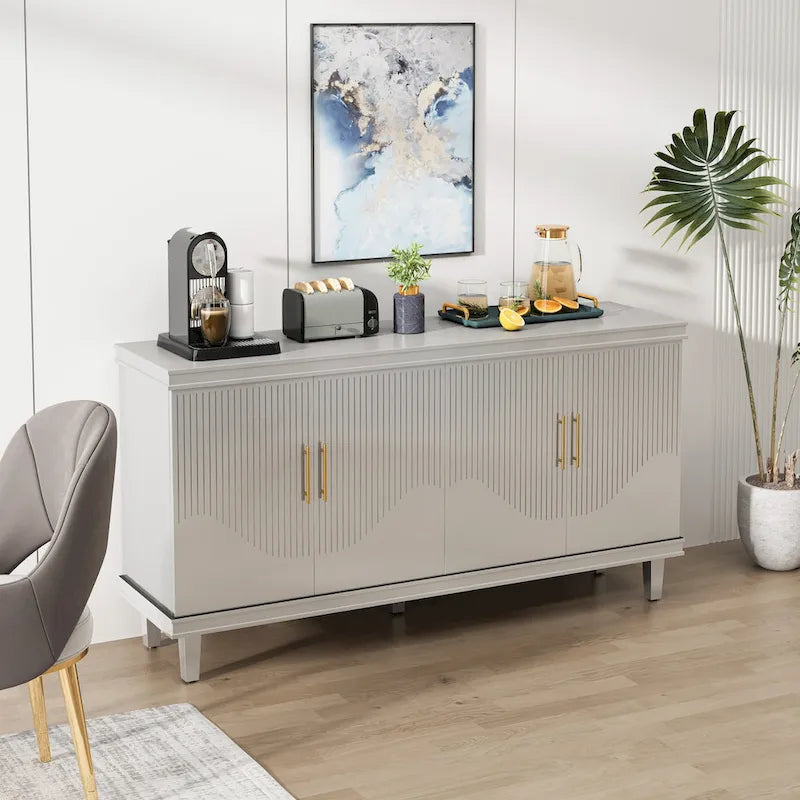 Large Size 4-Door Cabinet