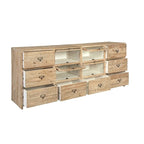 Large Distressed Apothecary Display Chest