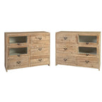 Large Distressed Apothecary Display Chest