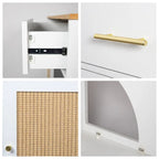 Wooden Sideboard, Storage Cabinet for Living Room