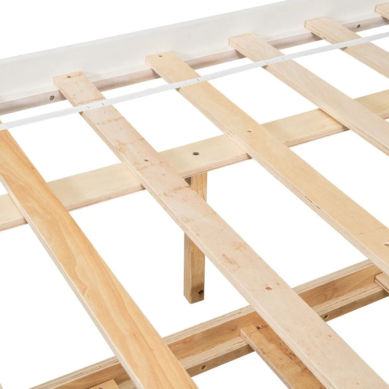 Full Bed with Trundle,Bookcase