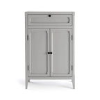 Eugenie 2-Door, 1-Drawer Cabinet - 47.3H *29.6W *17.4D