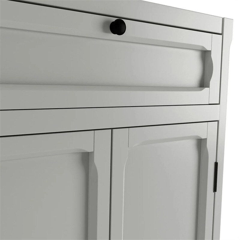 Eugenie 2-Door, 1-Drawer Cabinet - 47.3H *29.6W *17.4D