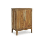 Signature Design by Ashley Dressonni Brown Bar Cabinet - 32 W x 20 D x 45 H