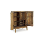 Signature Design by Ashley Dressonni Brown Bar Cabinet - 32 W x 20 D x 45 H