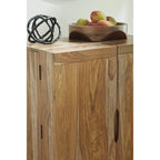 Signature Design by Ashley Dressonni Brown Bar Cabinet - 32 W x 20 D x 45 H