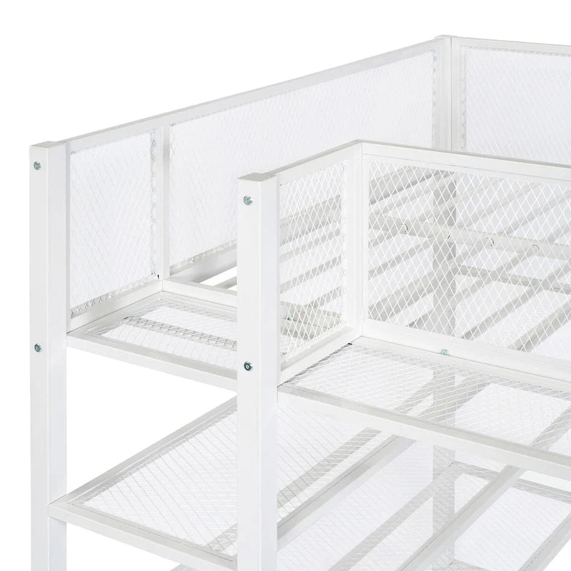 White Modern Style Multi-functional Loft Bed