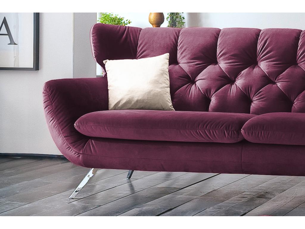 Sofa - Violet Velvet - Homelumiere