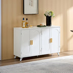 4 Doors Sideboard Buffet with Adjustable Shelves