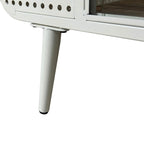 55.12 Spacious Cat House with Tempered Glass for Living Room