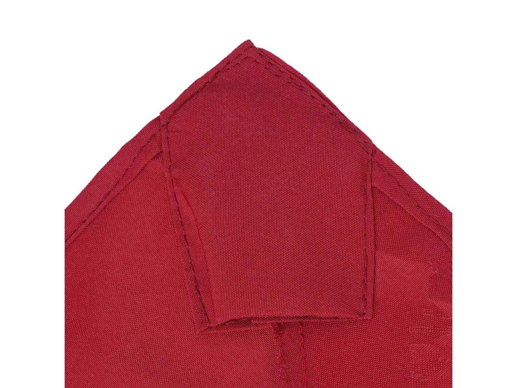 Replacement cover for N23 parasol - replacement cover for parasol - 2x3m rectangular fabric/textile 4-5kg UV 50 - burgundy 00969RMRU