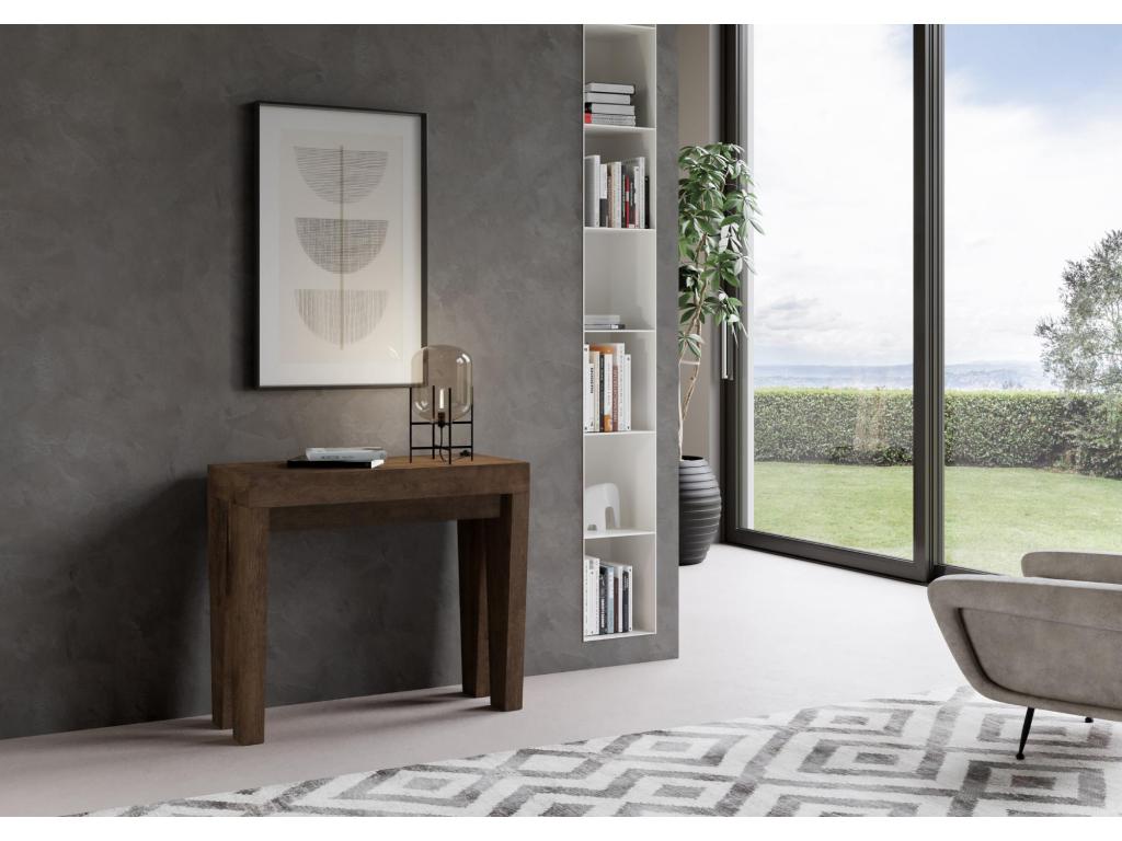 Extendable console 90x40/300 cm Bohometop Walnut 40917LPVN
