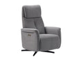 Bohometop - Bohometop Electric Armchair, Grey Fabric 50079KYFE