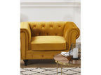 Bohometop Armchair Mustard Velvet 45354HDER