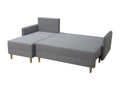 Bohometop 101 Corner Sofa, Blue, with Sleeping Function and Bed Box, 222x145x93cm, 64579LCTZ