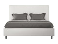 Bohometop 84408LPWO Upholstered Bed without Mattress 160x210 White Faux Leather