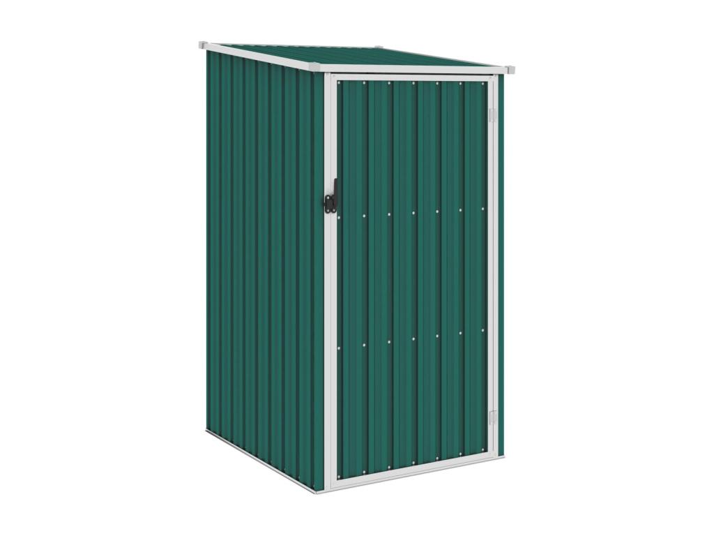 Green Garden Shed 87x98x159 Galvanized Steel 79636YCAA