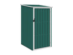 Green Garden Shed 87x98x159 Galvanized Steel 79636YCAA