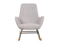 Bohometop-N13 Light Grey Rocking Chair 61580LTJT