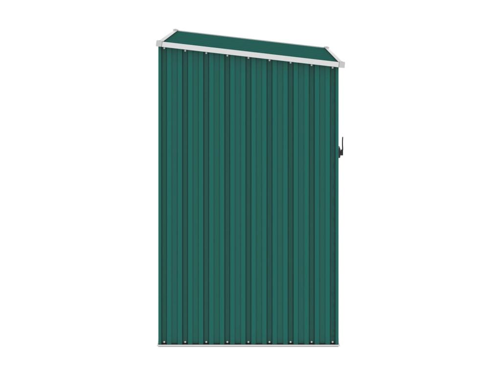 Green Garden Shed 87x98x159 Galvanized Steel 79636YCAA