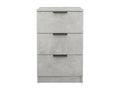 Bedside table, concrete grey, 40x36x65 cm, 48899NYTG