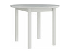Bohometop 107 White Table 76cm Extension Natural Wood Veneer Wood 94652SBLU