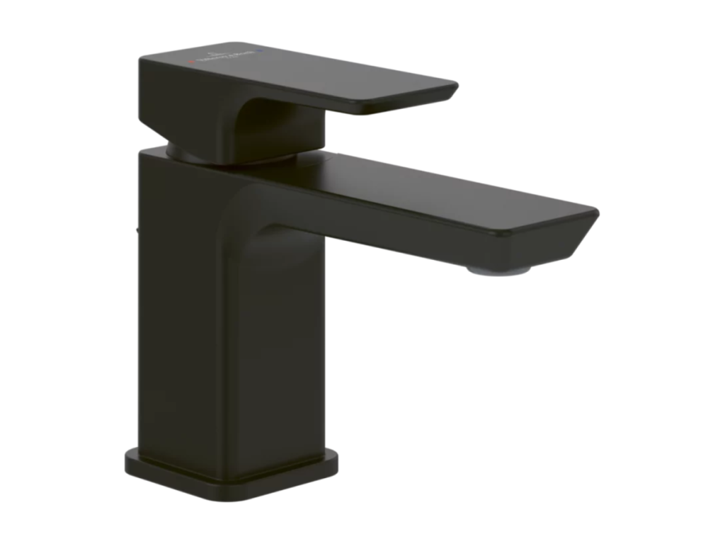 Homelumiere3.0 Compact Basin Mixer Tap without Pop-Up Handle, Black
