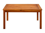 Bohometop - Garden Coffee Table 85x85x45 cm Solid Wood by Bohometop 10394KLFL