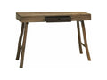 Rustic pine and metal console table 94006CMJE