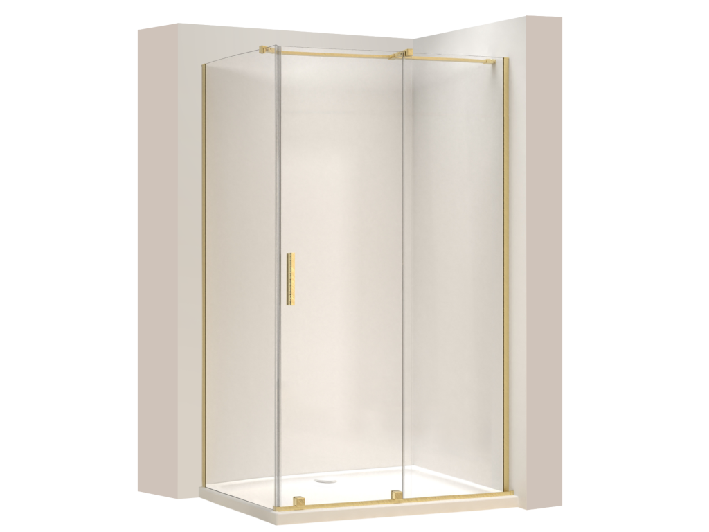 Bohometop Shower Cabin 110x80 Brush Gold 20882YBEP