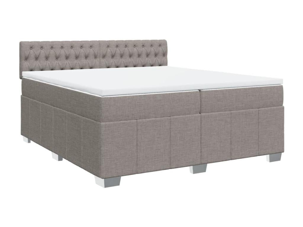Bohometop bed base with Bohometop mattress 200x200 cm Fabric 09258OYFT