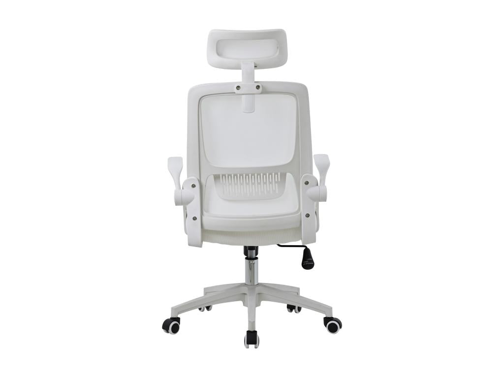 Office chair with headrest - Bohometop - White 00183ZAHC