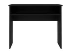 Black Desk 90x50x74 cm Chipboard 87658DFJQ