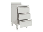 Set of 2 silver cabinets 50x60x95 cm 02 0000008 91621CGOM