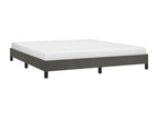 Dark Grey Bed Frame 180x200 cm Velvet 53443ODAV