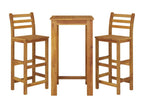 Brown wooden dining room set 42x36x110 cm 02 0013593 10549RPHK